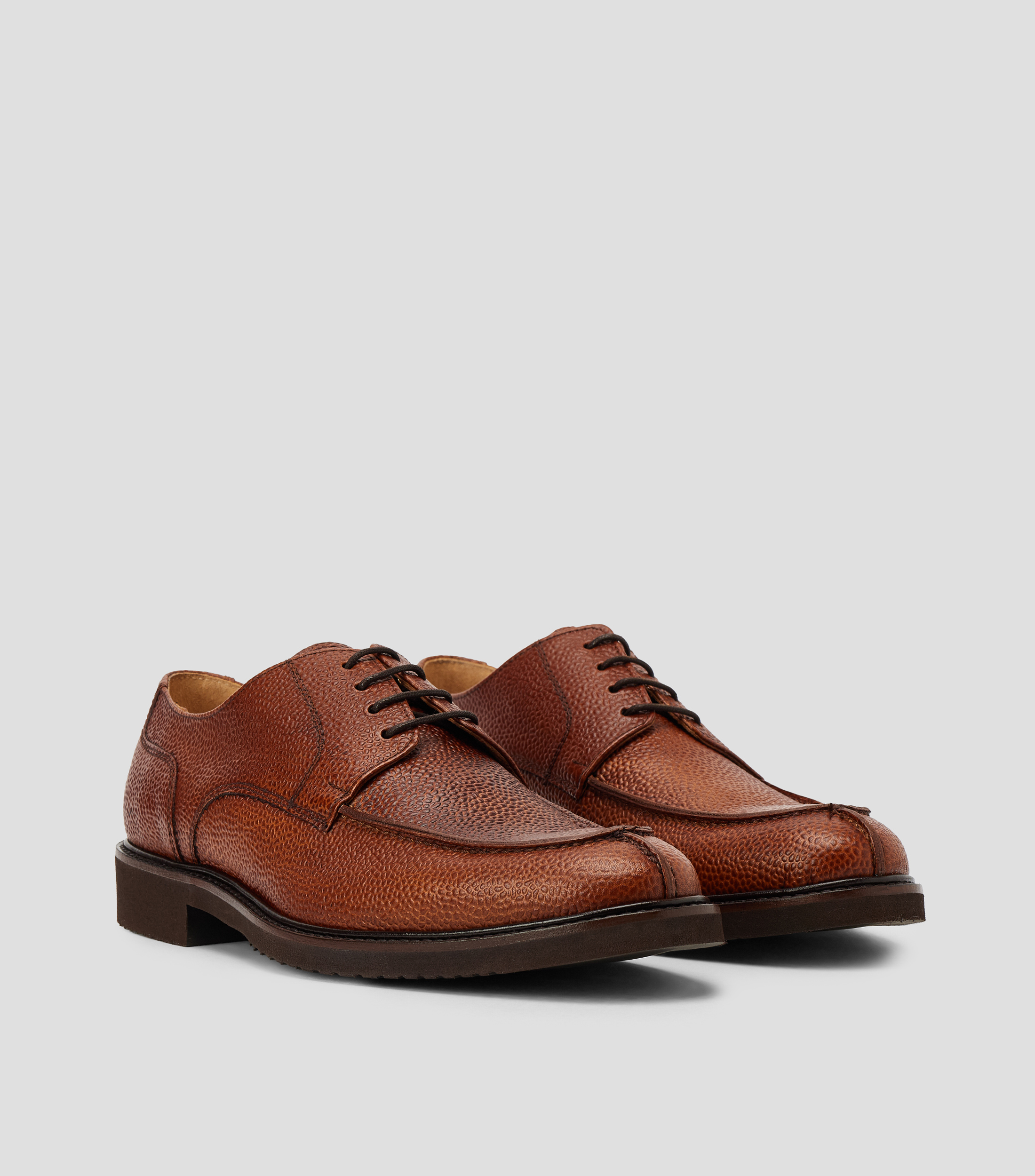 Zapatos casuales Derby en piel Hombre